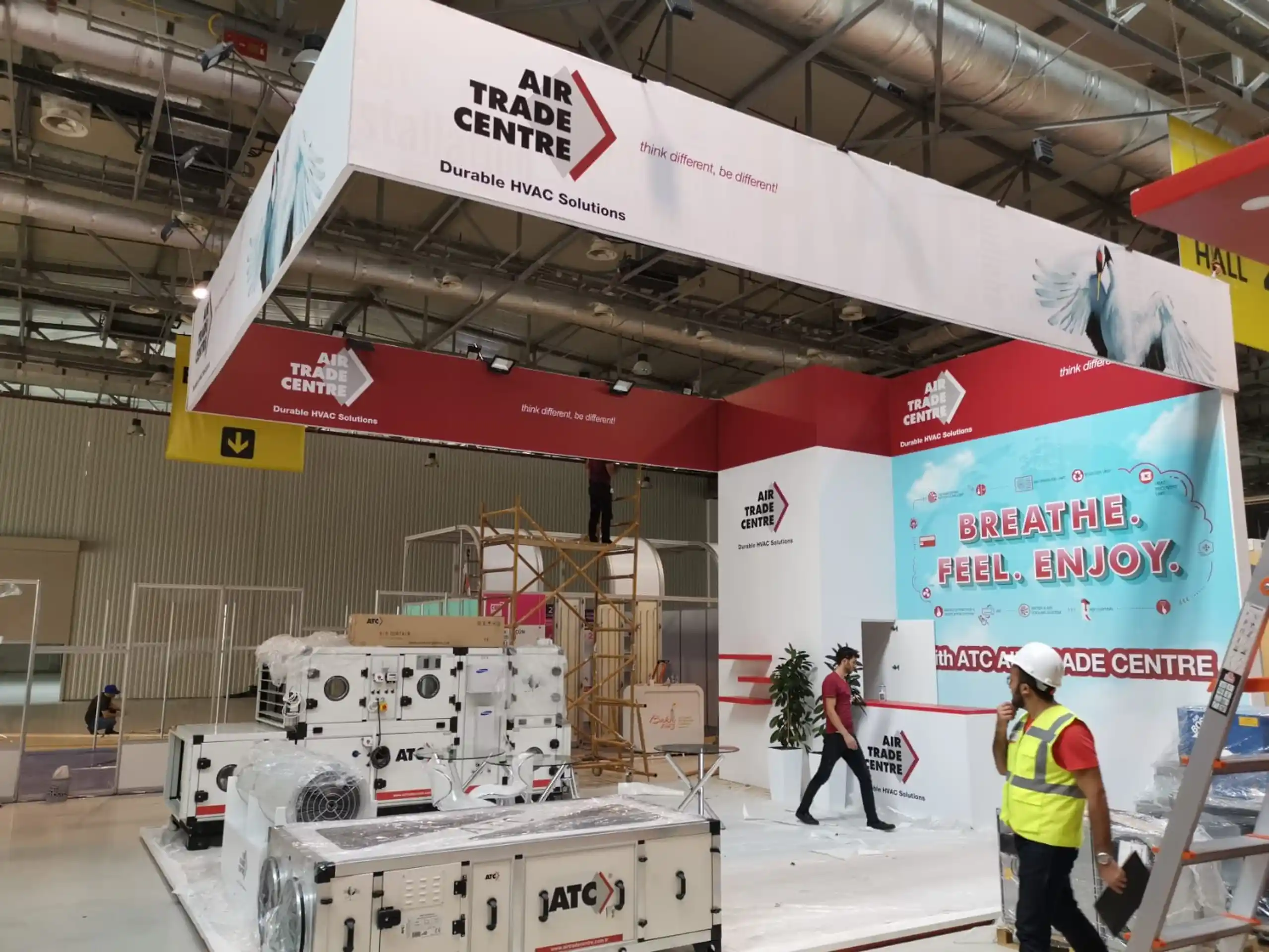 Air Trade Center Baku Fuar Stand Tasarımı