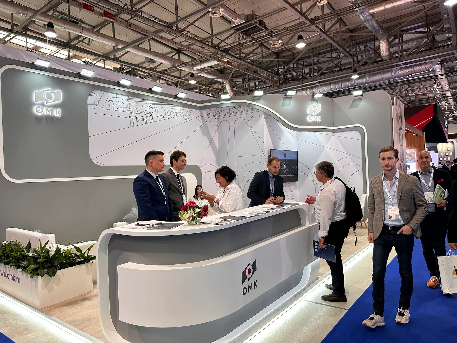 OMK Bakü fuar standı