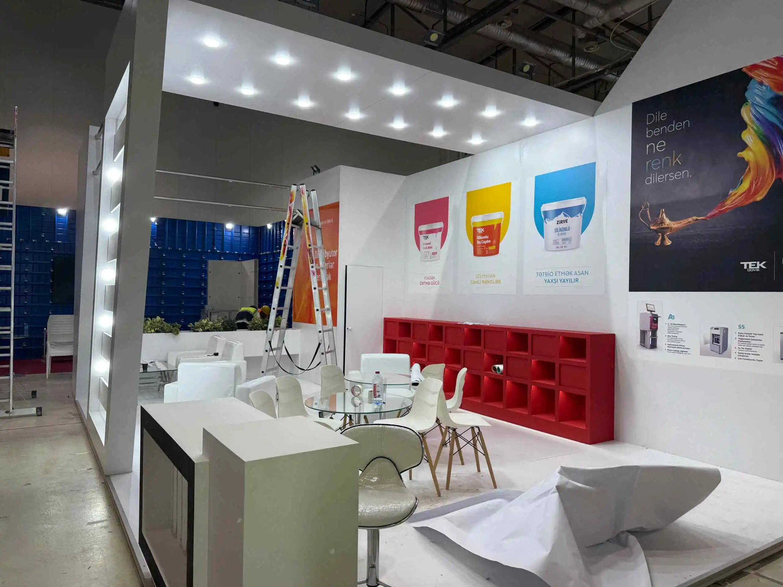 HAZI AYVAZ A.Ş. Bakü Expo Center fuar standı