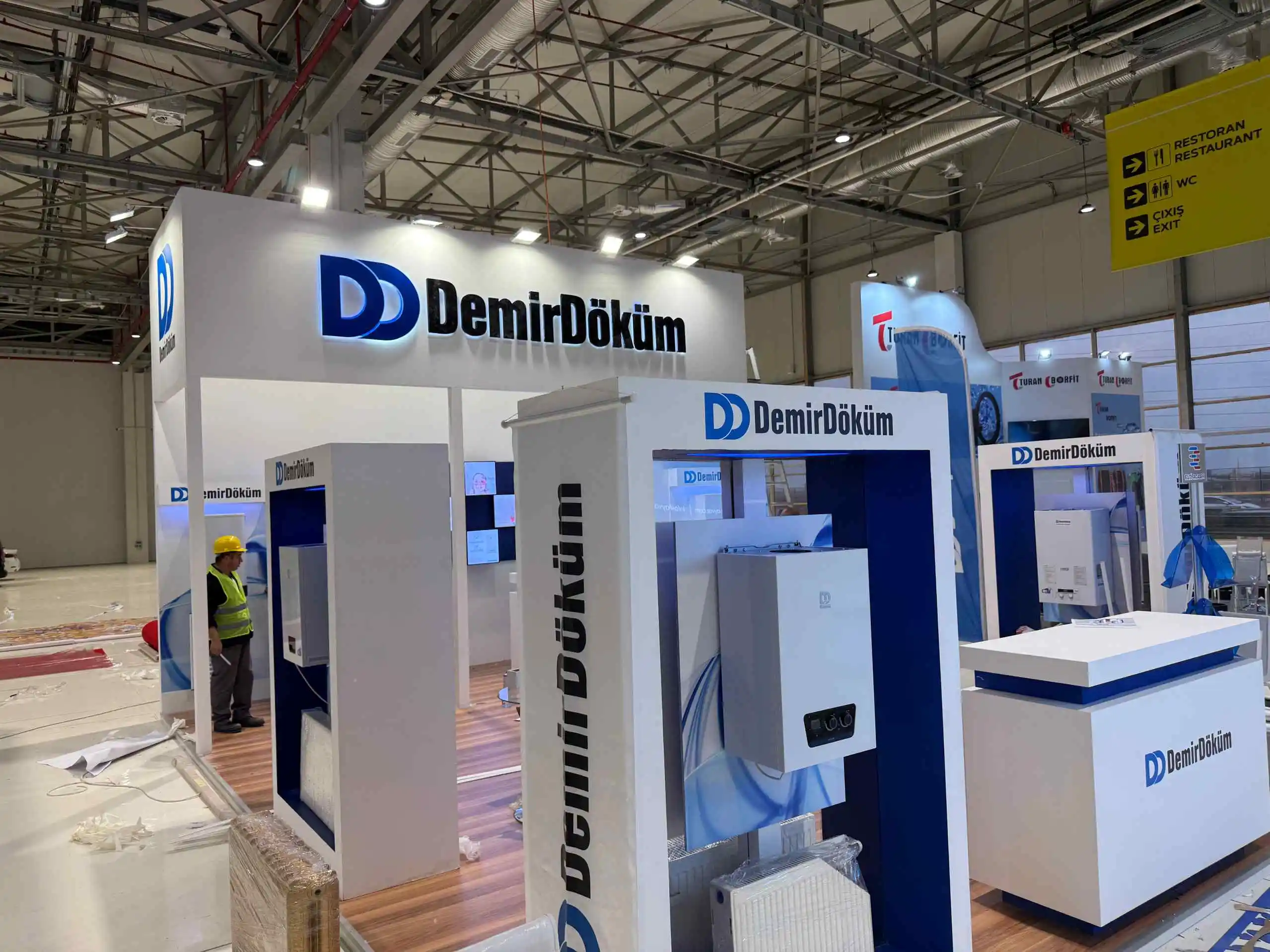 Türk Demir Döküm Fabrikaları A.Ş. Bakü  fuar standı
