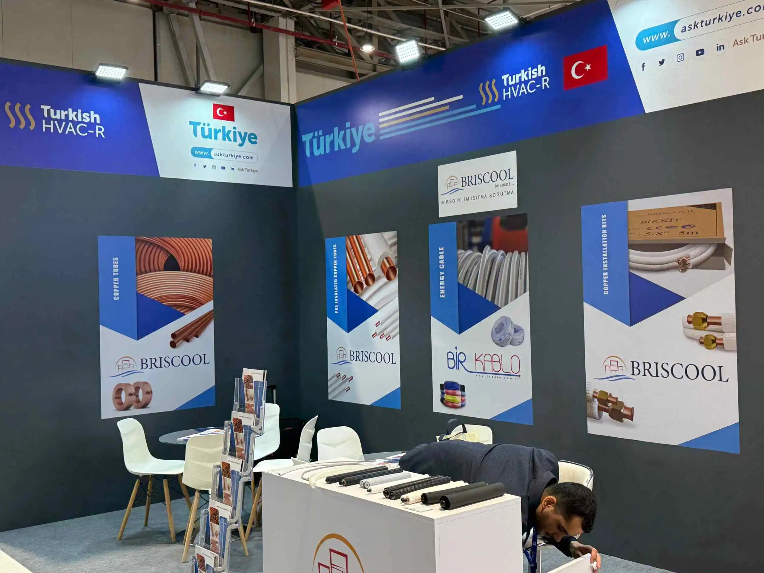 İSİB Aquatherm Bakü 2025  fuar standı