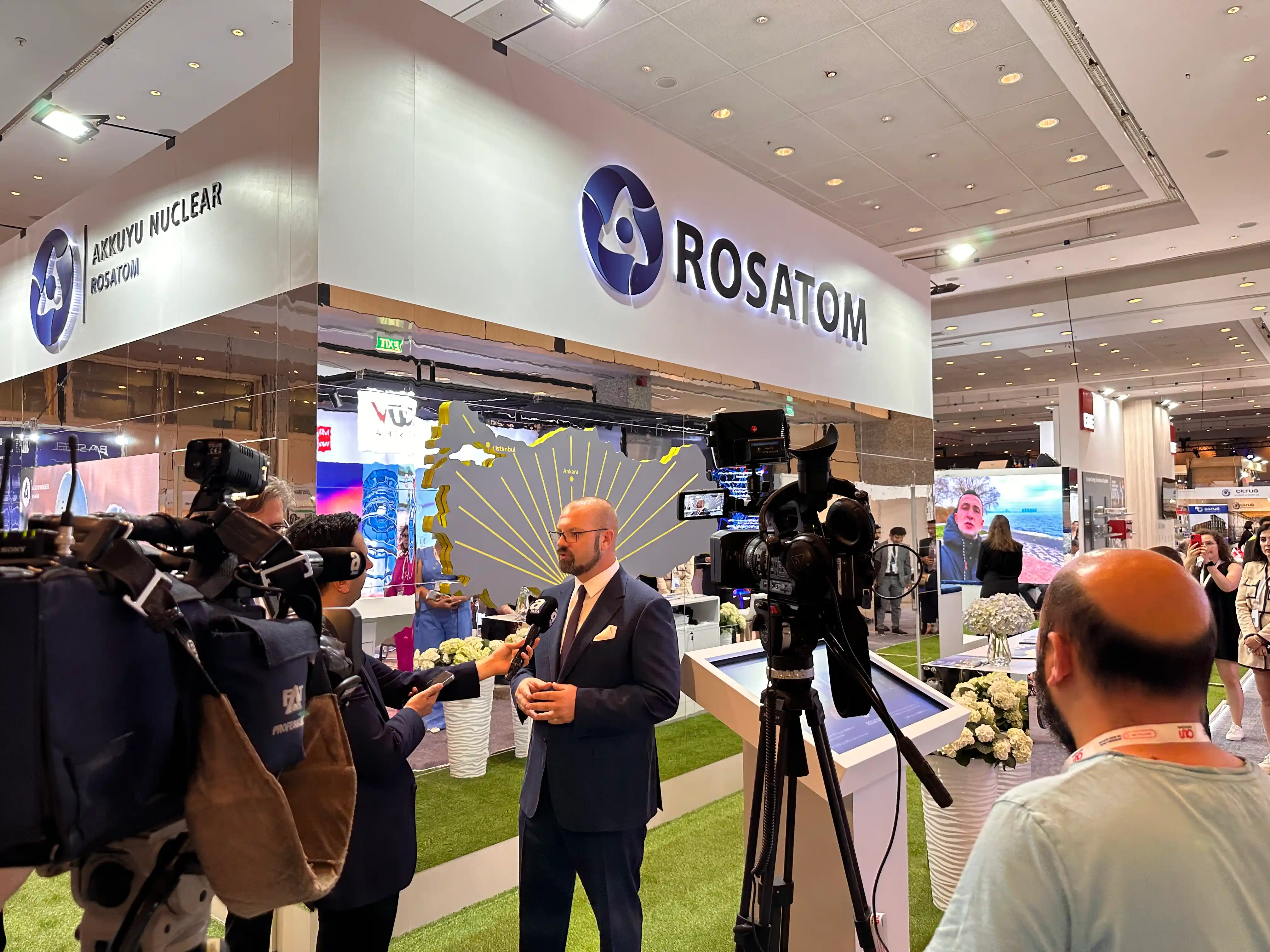 ROSATOM Atakent Exhibition Centre fuar standı