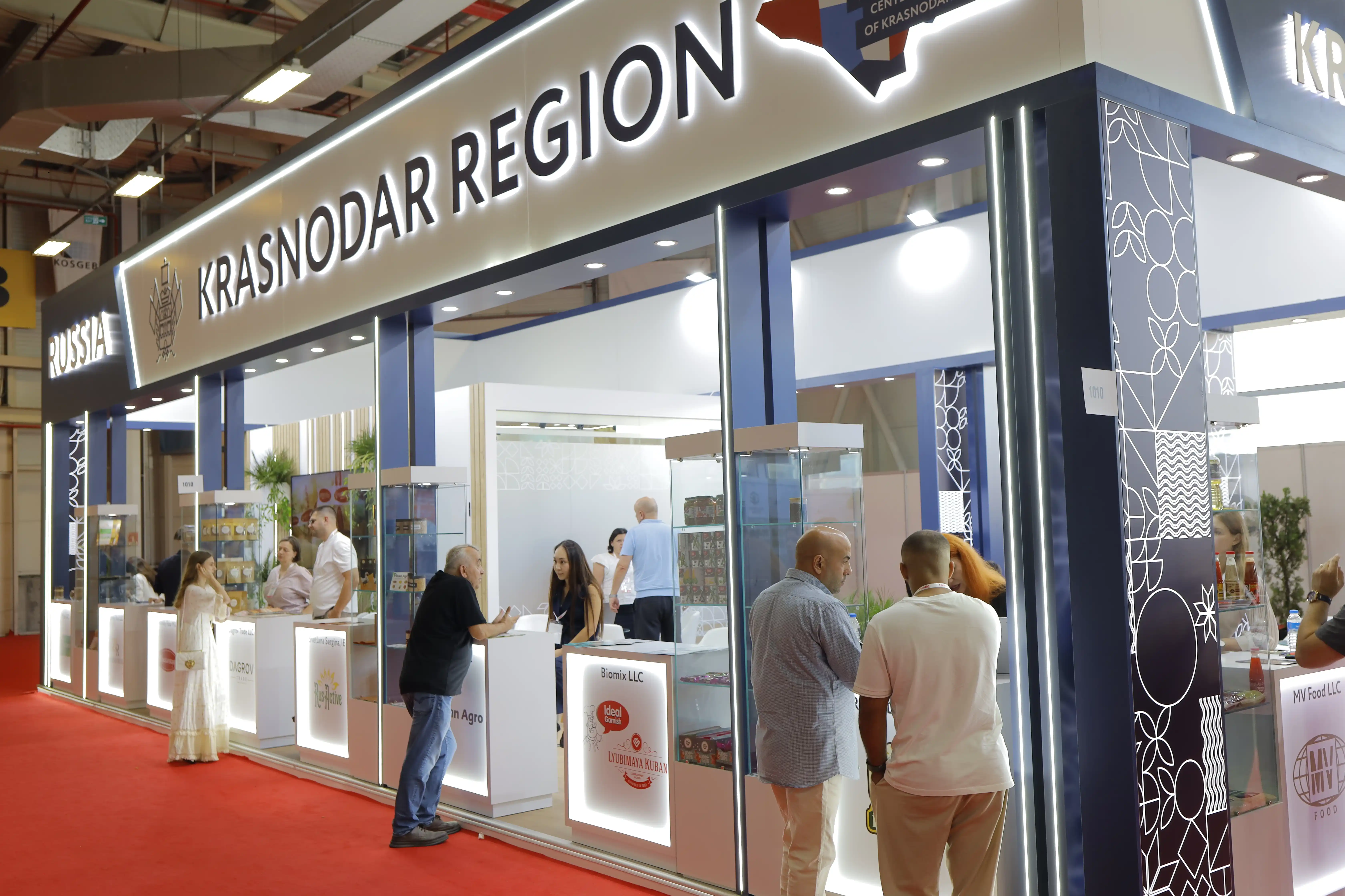 Krasnodar Region Foodist İstanbul Fuar Standı