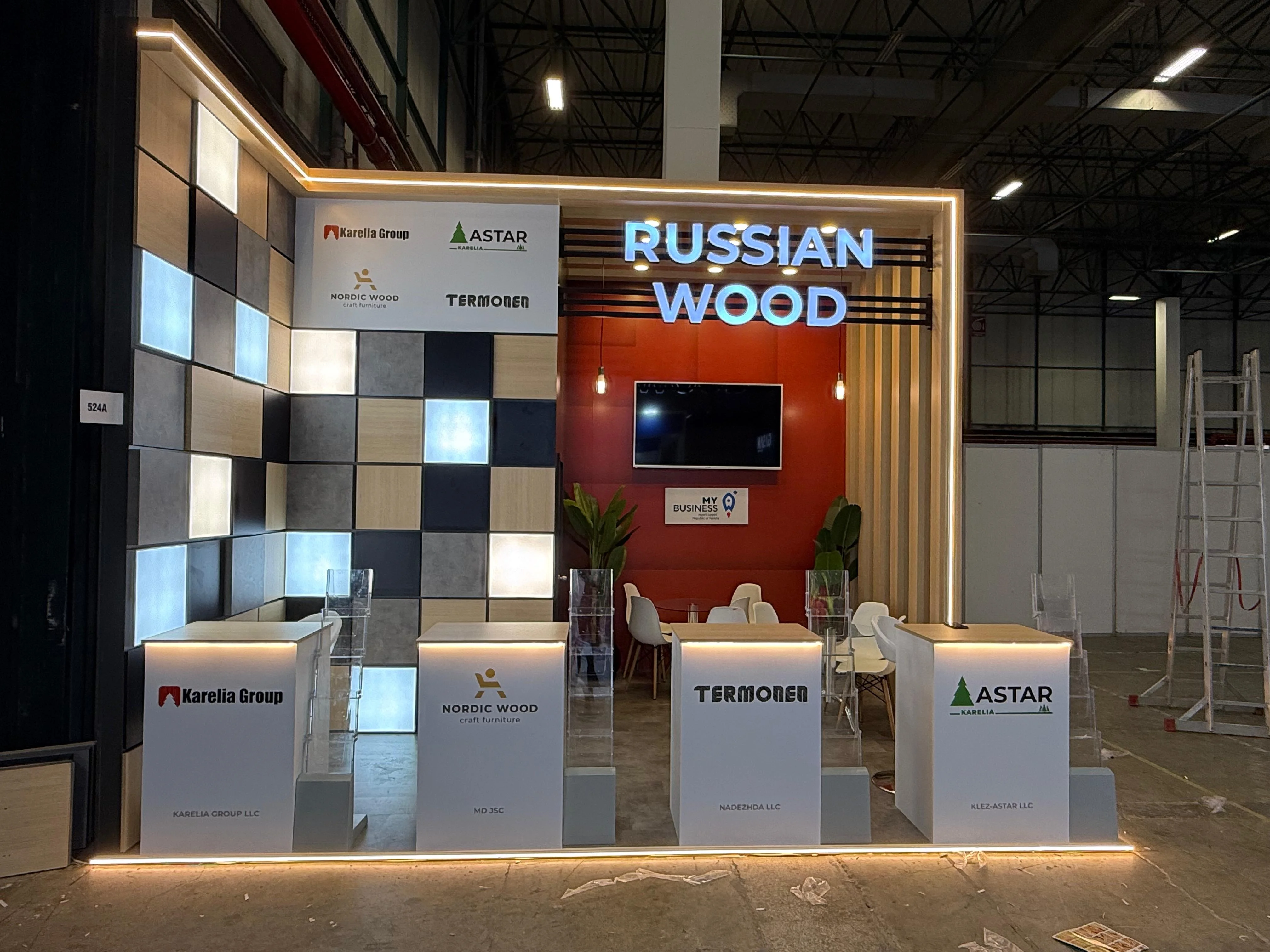 Made in Russia İntermob İstanbul 2026 fuar standı görünümü