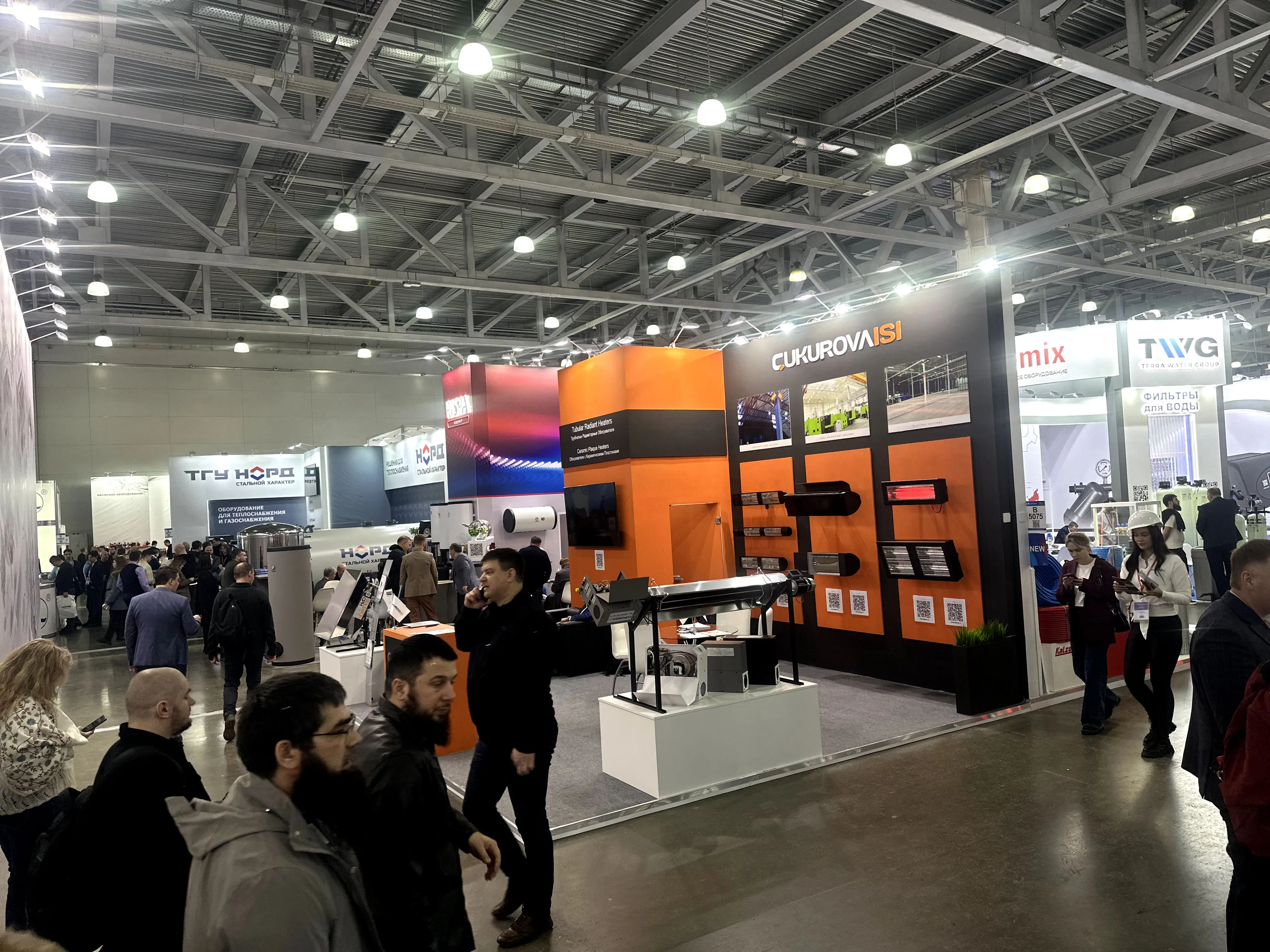 Çukurova Isı · 2026年莫斯科 Aquaflame——产品展示与品牌呈现