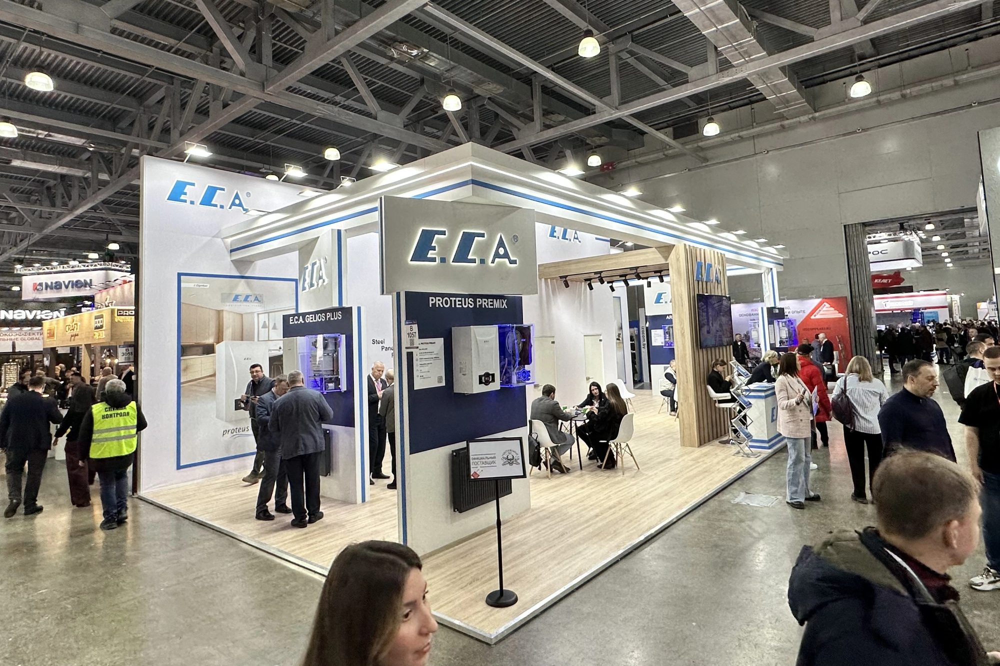eca moskova stand crocus expo
