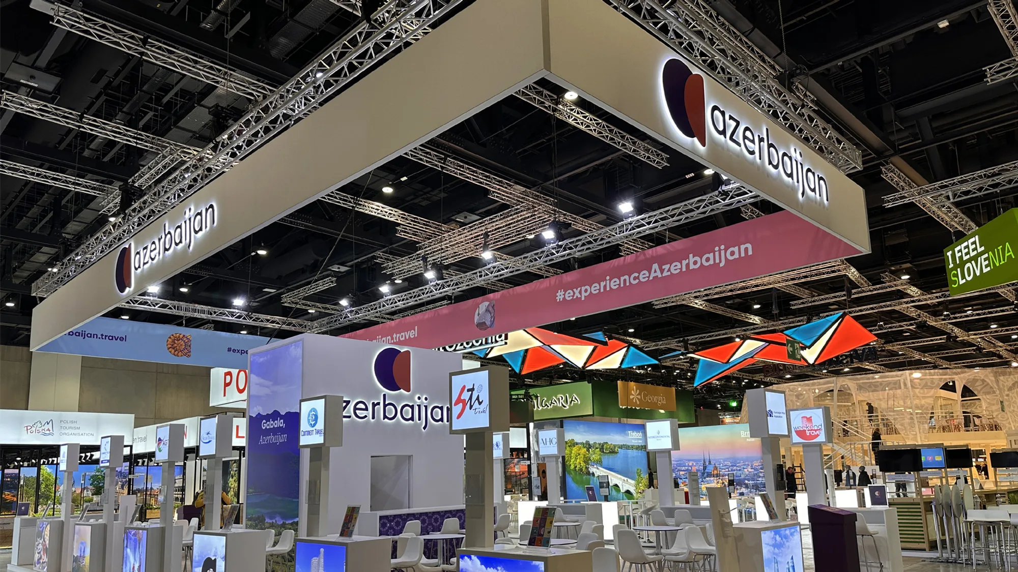 AZERBAYCAN TURİZM BAKANLIĞI Berlin Expocenter City fuar standı
