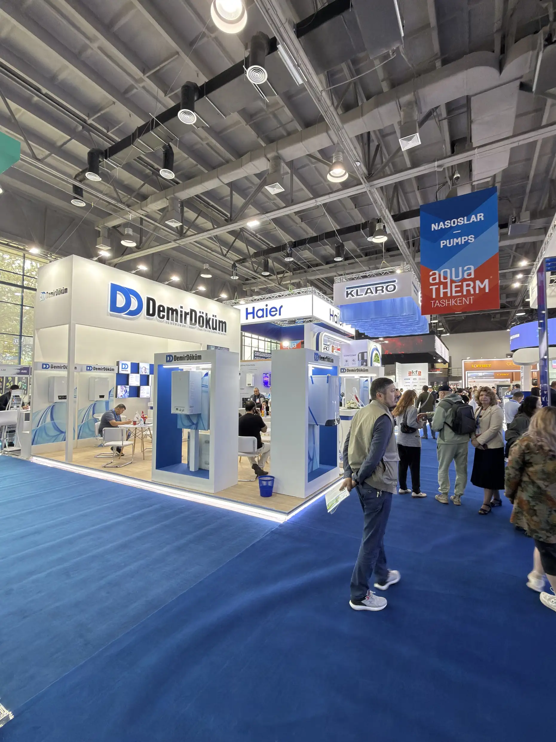 TÜRK DEMİRDÖKÜM FABRİKALARI A.Ş. Taşkent, UzExpo Center fuar standı