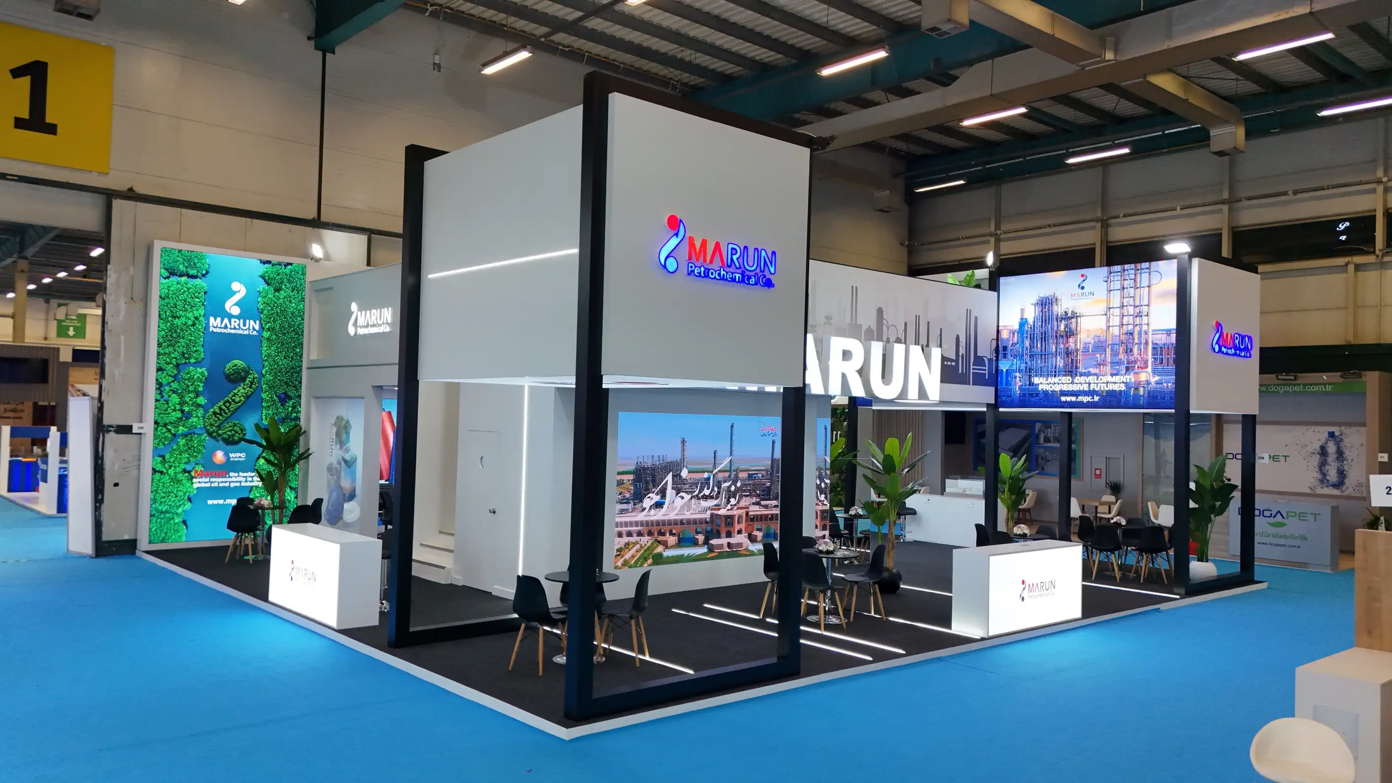 MARUN PETRO KİMYA Tüyap, İstanbul fuar standı