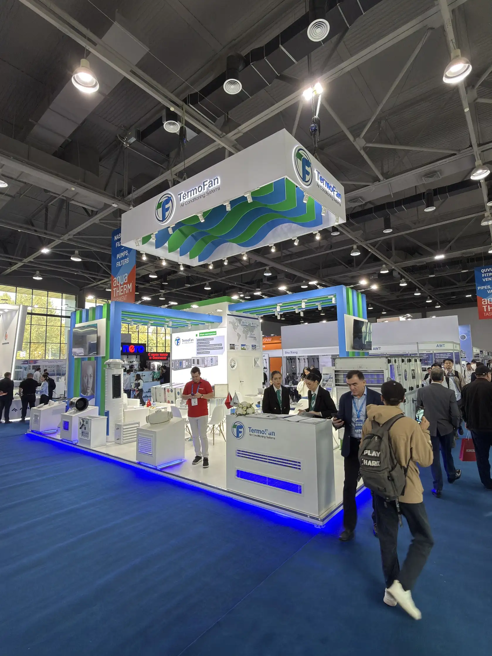 TERMOFAN HAVALANDIRMA A.Ş. Taşkent, UzExpo Center fuar standı